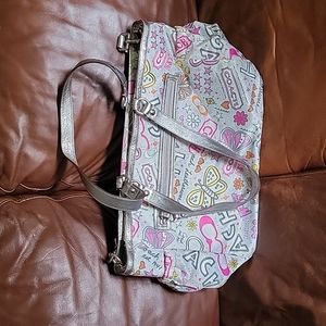 Coach grafitti baby bag